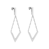 Rachel Earrings Steel